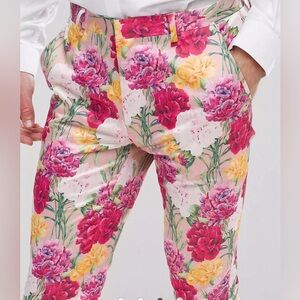 Men Pink Floral Print